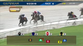 Gulfstream Park September 2, 2018 Race 4