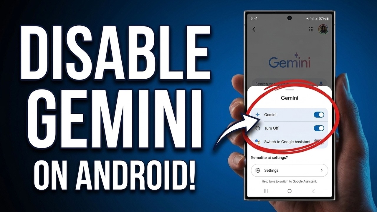 How to Disable Gemini & Switch Back to Google Assistant (2026 Update ...
