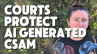 AI CSAM protected under 1st Amendment 