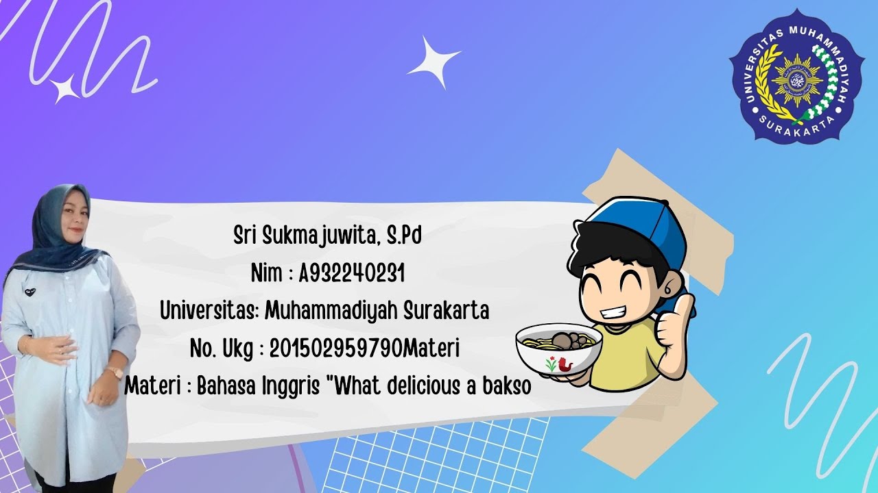 PPG - Sri Sukmajuwita, S.Pd -  Materi : Bahasa Inggris 