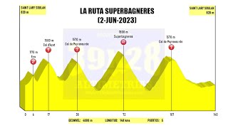 La ruta Superbagneres