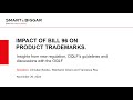 Webinar | Impact of Bill 96 on product trademarks, November 26, 2024