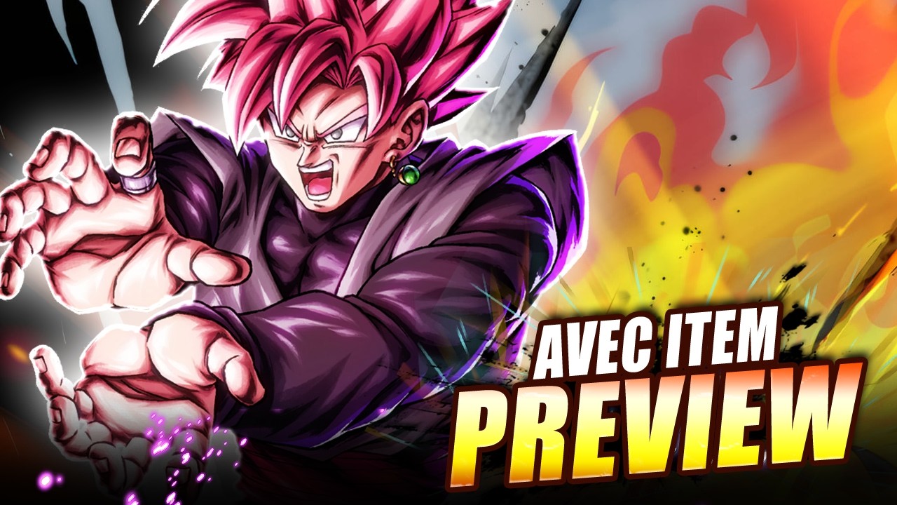 ON EST DANS LA GIGA M*RDE ! APERÇU ITEM BLACK GOKU ROSE LF ( Gogeta le chatouille )