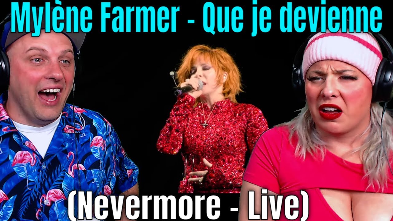Mylène Farmer - Que je devienne... (Nevermore - Live) RÉACTION | THE WOLF HUNTERZ REACTIONS