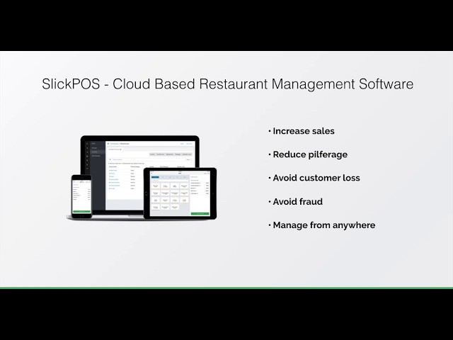 Restaurant Management Software Demo, SlickPOS (Web version)