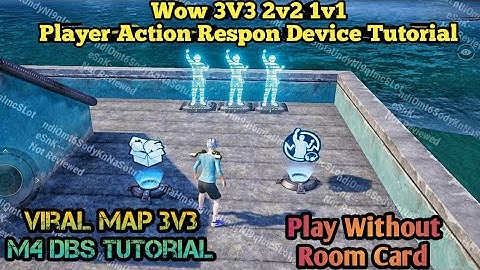 How To Make 3V3 Wow Map | Viral Map Setting |1v1 2v2 3v3 Player Respon Device Tutorial