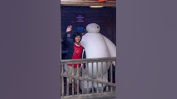 BAYMAX has arrived at Disney California Adventure Park! #baymax #californiaadventure #sanfransokyo