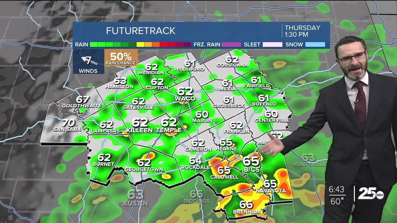 Scattered showers and storms possible Thursday | 25 Morning Weather ...