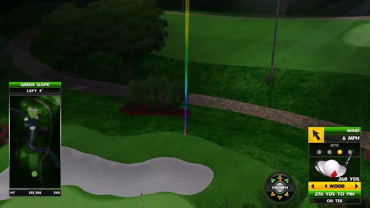 Golden Tee Hole in One on Nihon Yoru!