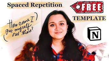Notion: Spaced Repetition Template for MedicalStudents - How come I put myself out there