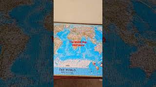 The world map 1000 piece puzzle