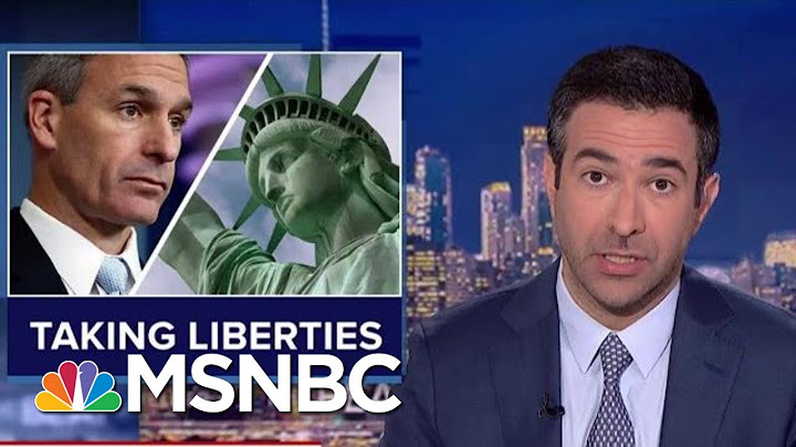 Donald Trump's ICE Chief Defends Raid Leaving Children Crying | The Beat With Ari Melber | MSNBC
