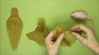 Jointed Bear Making Project - Part 3 -Sewing The Head - Alice's Bear Shop