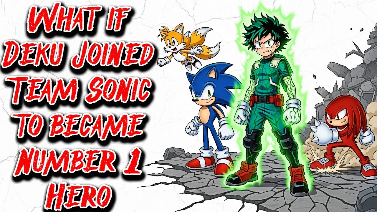 What if Deku Joined Team Sonic to became Number 1 Hero Movie