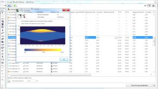 Openings list in ARCHICAD's Energy Model: Model-based solar study and shading devices