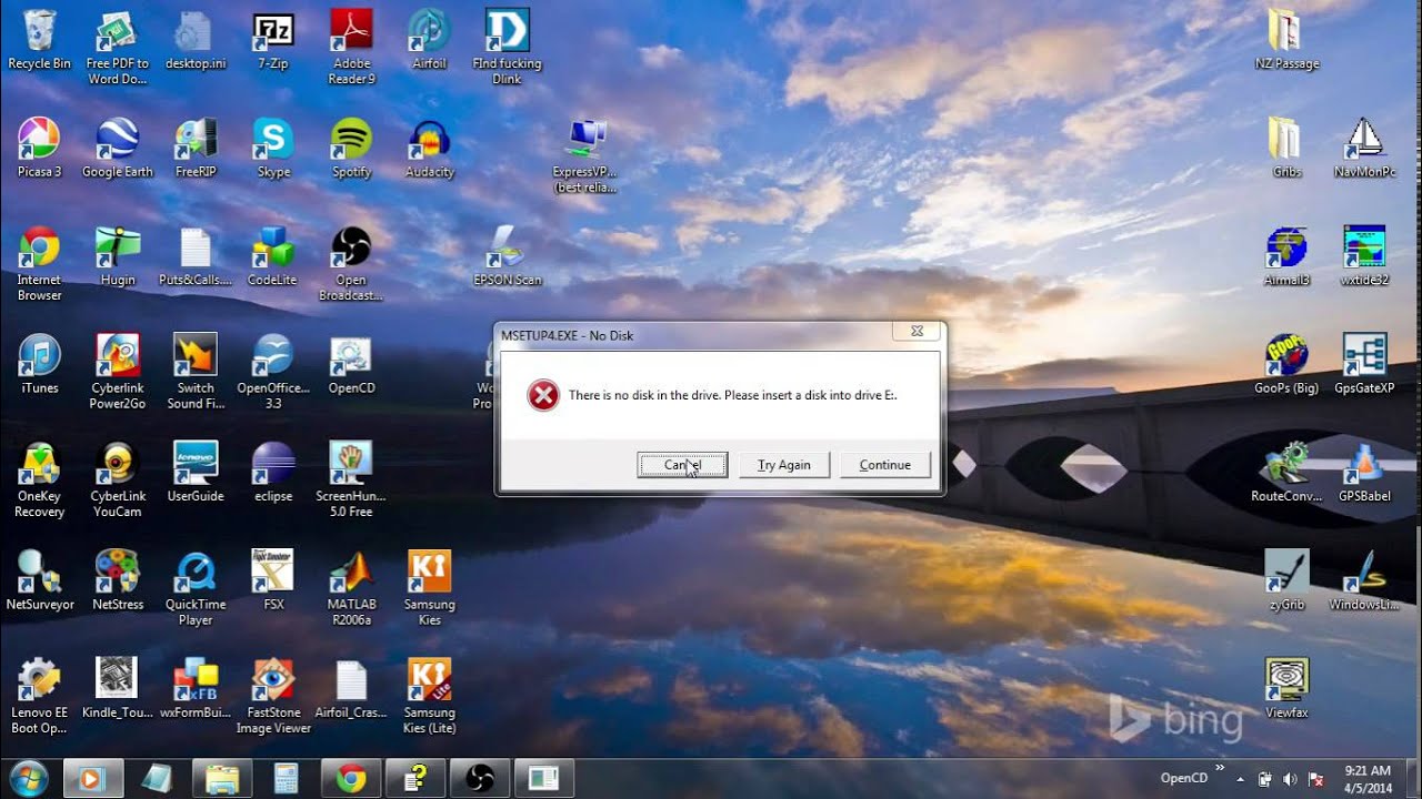 PIXMA MG5500 Install - YouTube