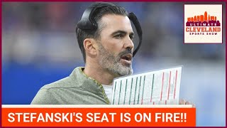 How HOT is the hot seat right now for Kevin Stefanski, Joe Woods & other Cleveland Browns' Coaches