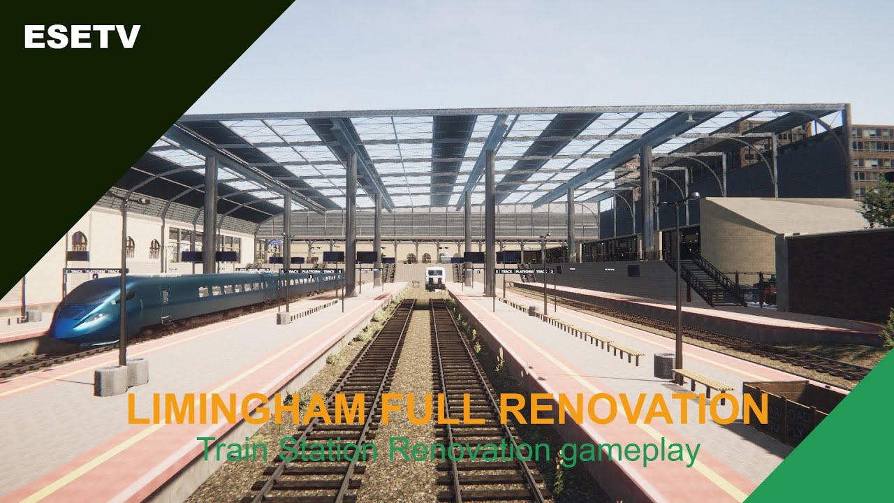 Final level, Limingham full renovation, Train Station Renovation gameplay
