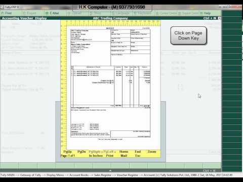 Print Multiple Copies of Invoice from Tally.ERP 9