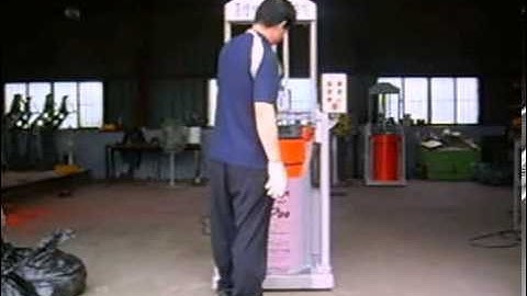 Hydraulic garbage compactor made in Korea