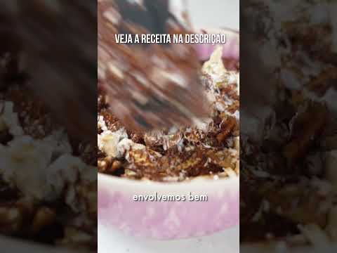 Salame de Chocolate  #receita #sobremesasaudavel #receitas