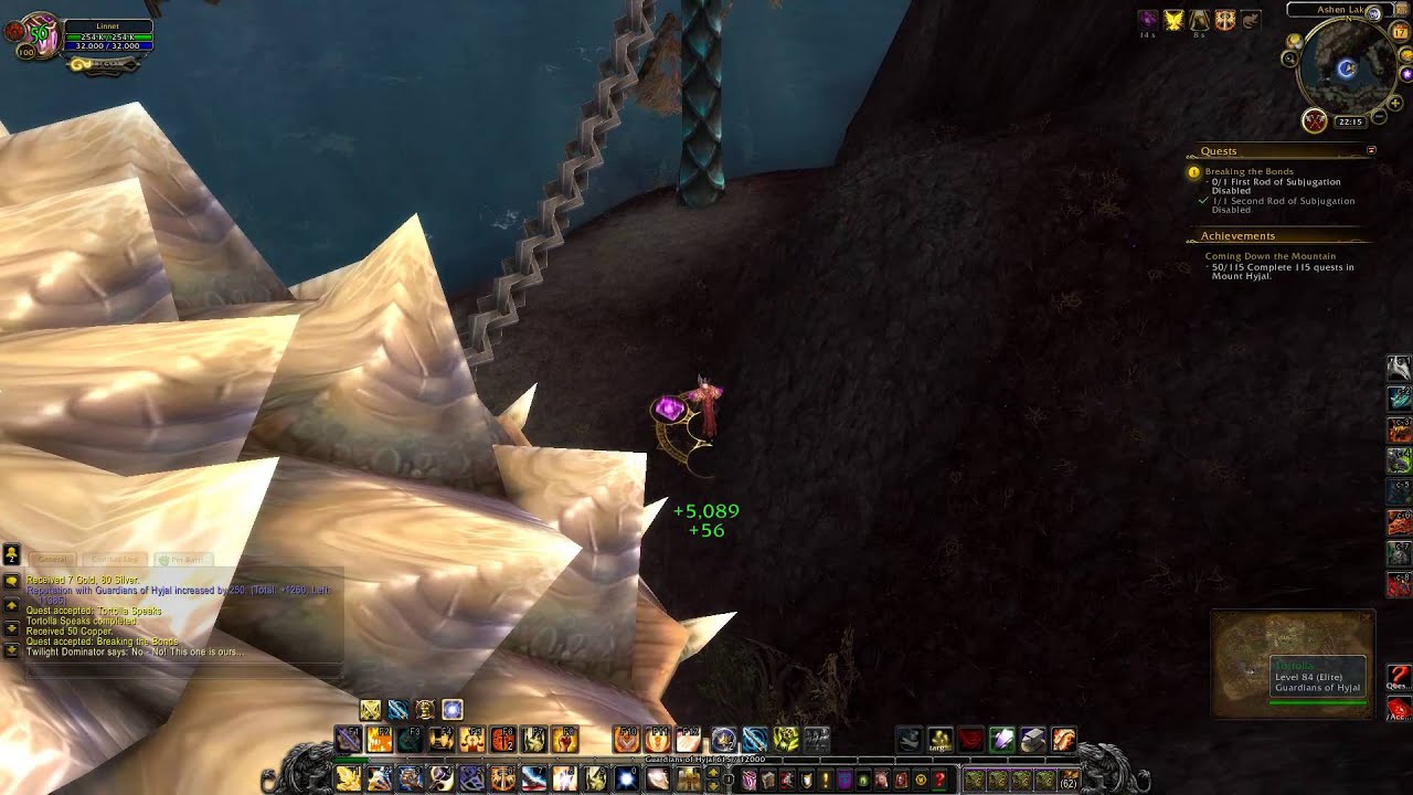 Breaking the Bonds Quest Playthrough - Mount Hyjal