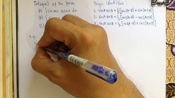 Trigonometric Integrals part 4 Examples