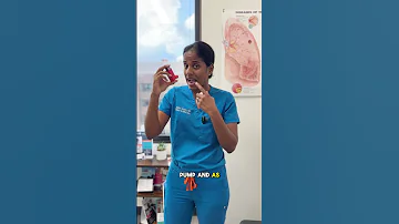 How To Use Your Albuterol Rescue Inhaler With Pulmonologist Dr Joanna Scoon 