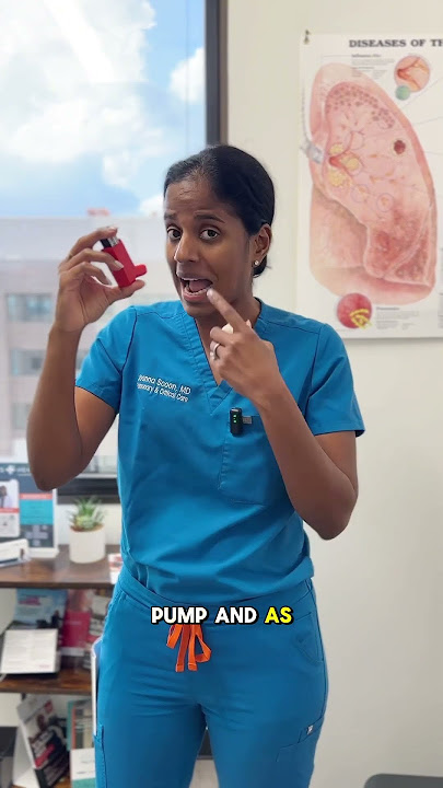 How to use your Albuterol rescue inhaler 🫁With pulmonologist Dr. Joanna Scoon!