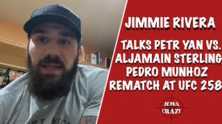 Jimmie Rivera talks Petr Yan vs. Aljamain Sterling & rematch against Pedro Munhoz at UFC Vegas 20