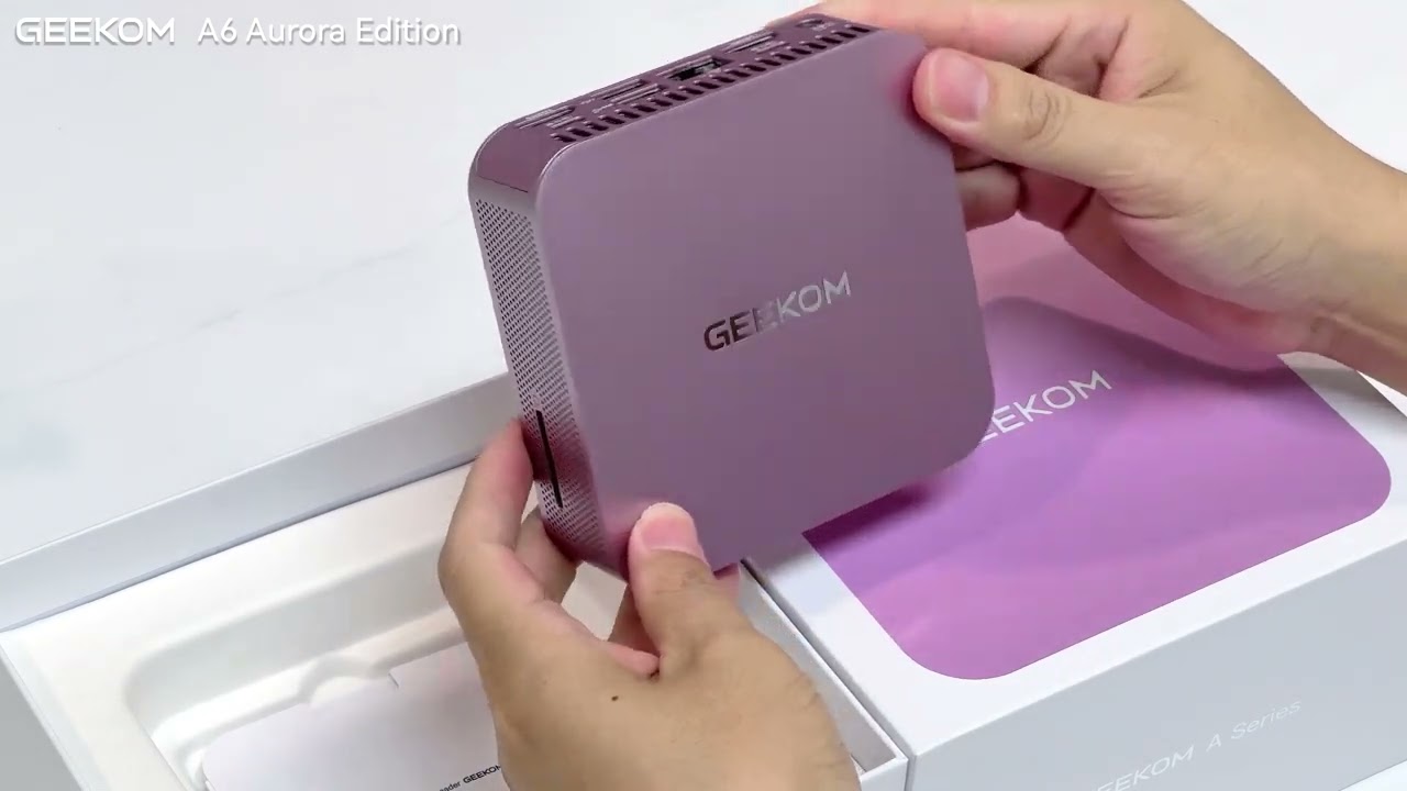 GEEKOM A6, nuovo colore disponibile ora: il mini PC più carino di sempre?
