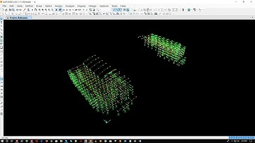 How to Design sap2000 Steel Structure Building 6