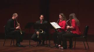Rhine Saxophone Quartet- Fantasy Etudes II. Pypes by William Albright