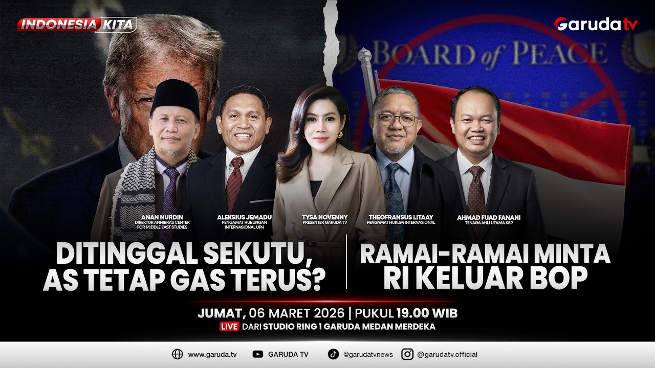 Ditinggal Sekutu, AS Tetap Gas Terus? | INDONESIA KITA