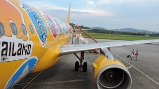 Langkawi [LGK] approach, landing &amp; taxiing A320 &quot;AirAsia&quot; [038]