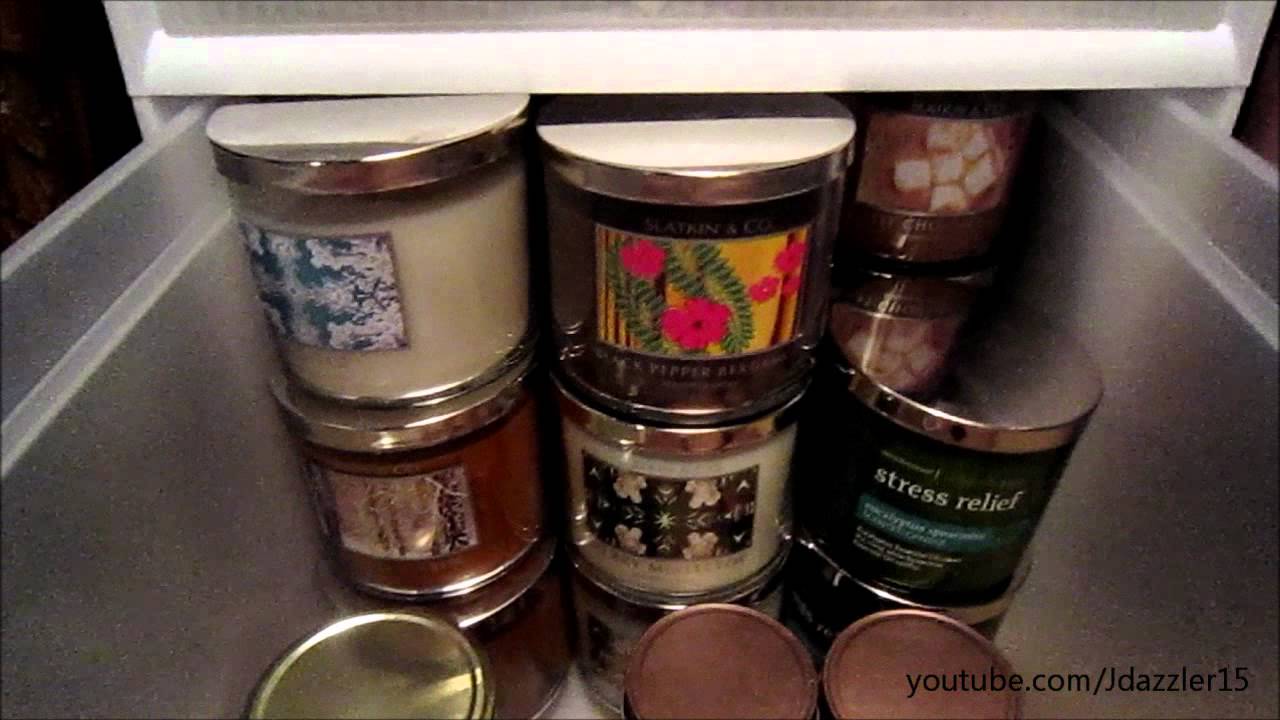 Bath & Body Works Candle Collection - Storage, Organizing & How To