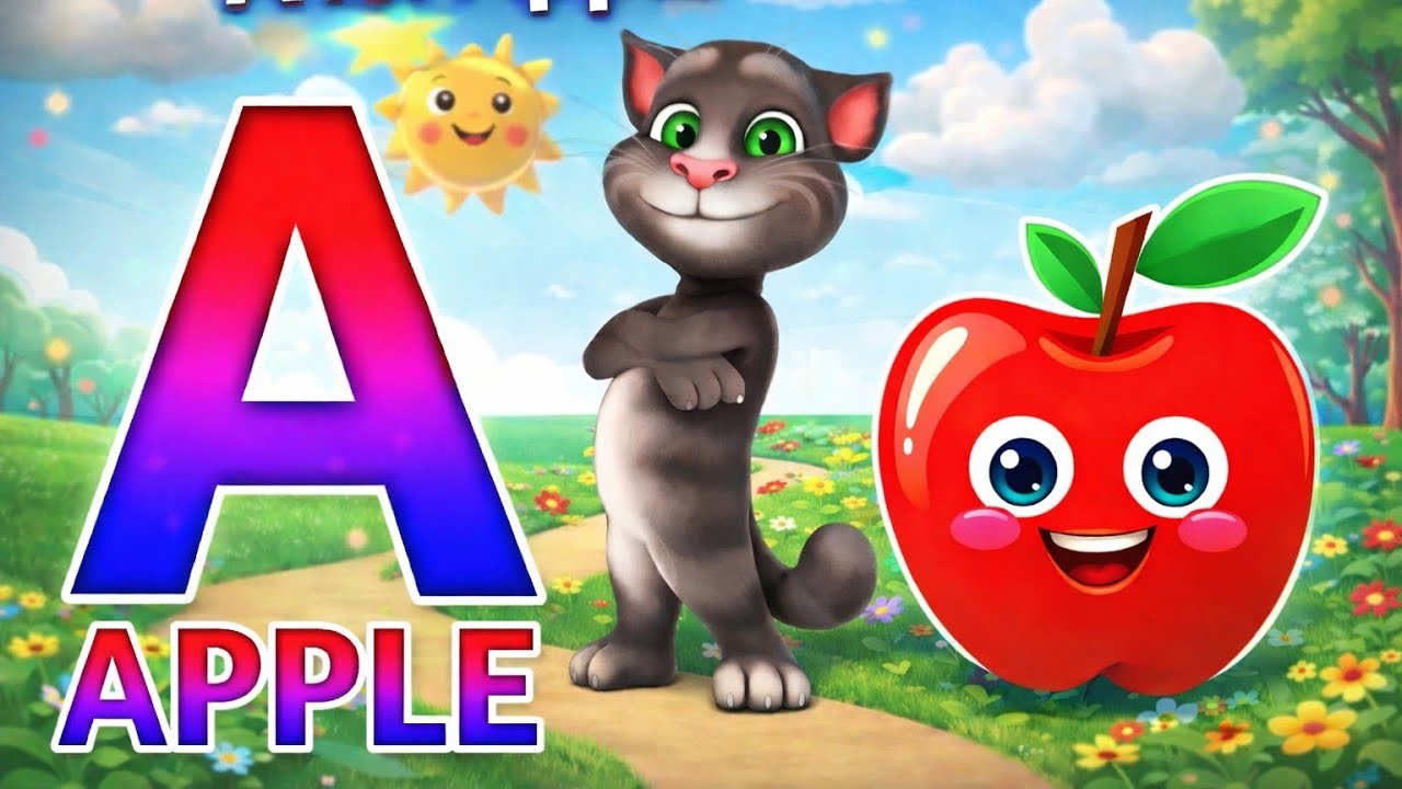 Phonics Song 2 with TWO Words in 3D - ABC Alphabet Songs A For Apple ...