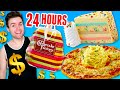 I only ate CHEESECAKE FACTORY for 24 HOURS CHALLENGE!