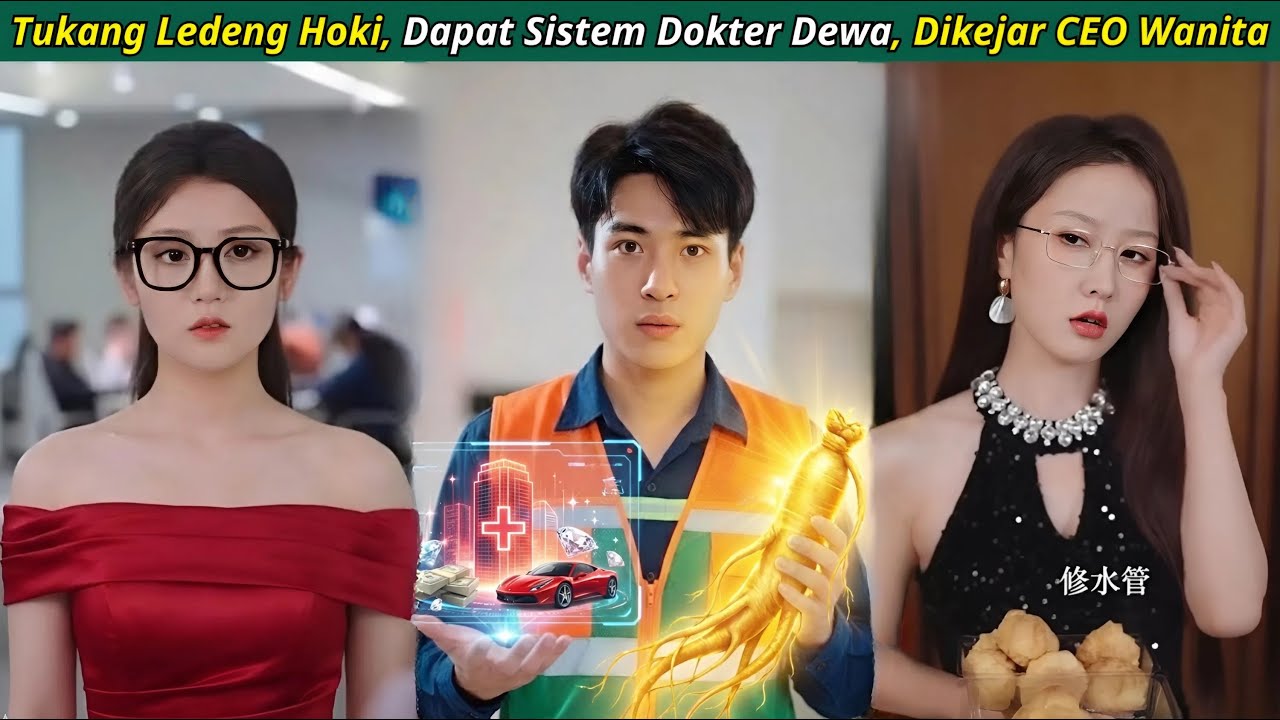 Tukang Ledeng Hoki, Dapat Sistem Dokter Dewa, Dikejar CEO Wanita Cantik