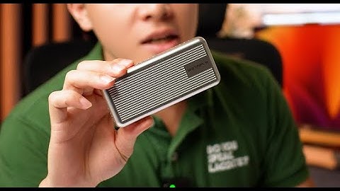 Box SSD thunderbolt 4 dùng cho Macmini , Macbook: VỪA NHANH - VỪA RẺ nhưng cần lưu ý?