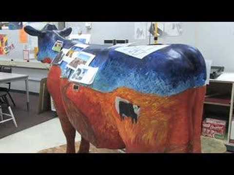 The art of cow, Cynthia Mora interview