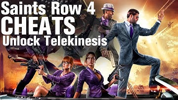 Saints Row 4 Cheats: Unlock Telekinesis
