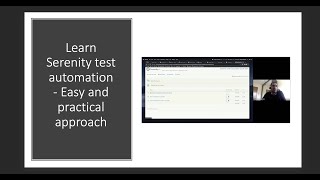 Learn Serenity test automation - easy and practical approach