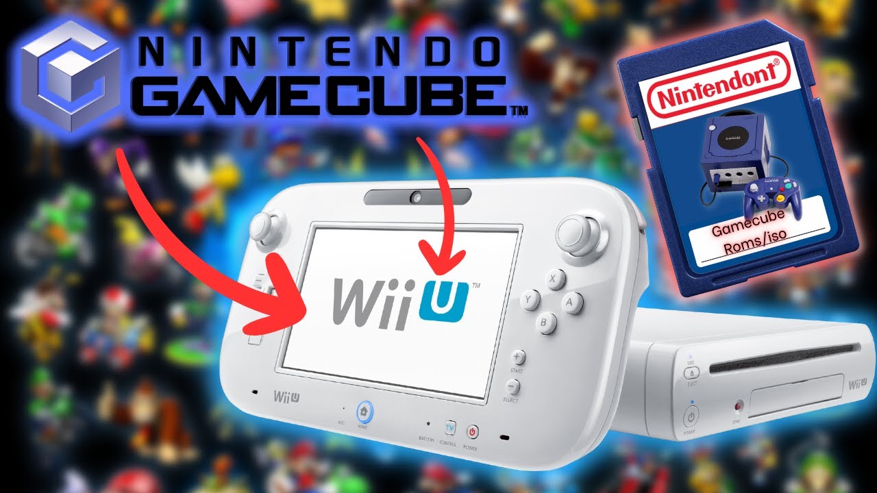 Play GameCube Games on Wii U From SD Card  Nintendont Setup Guide For Wii U  2023 