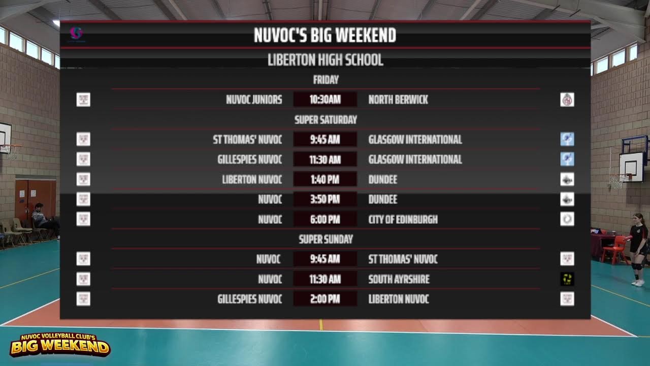 NUVOC vs North Berwick