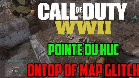 Call Of Duty WW2 Brand New Out Of Map Glitch (Pointe Du Hoc)