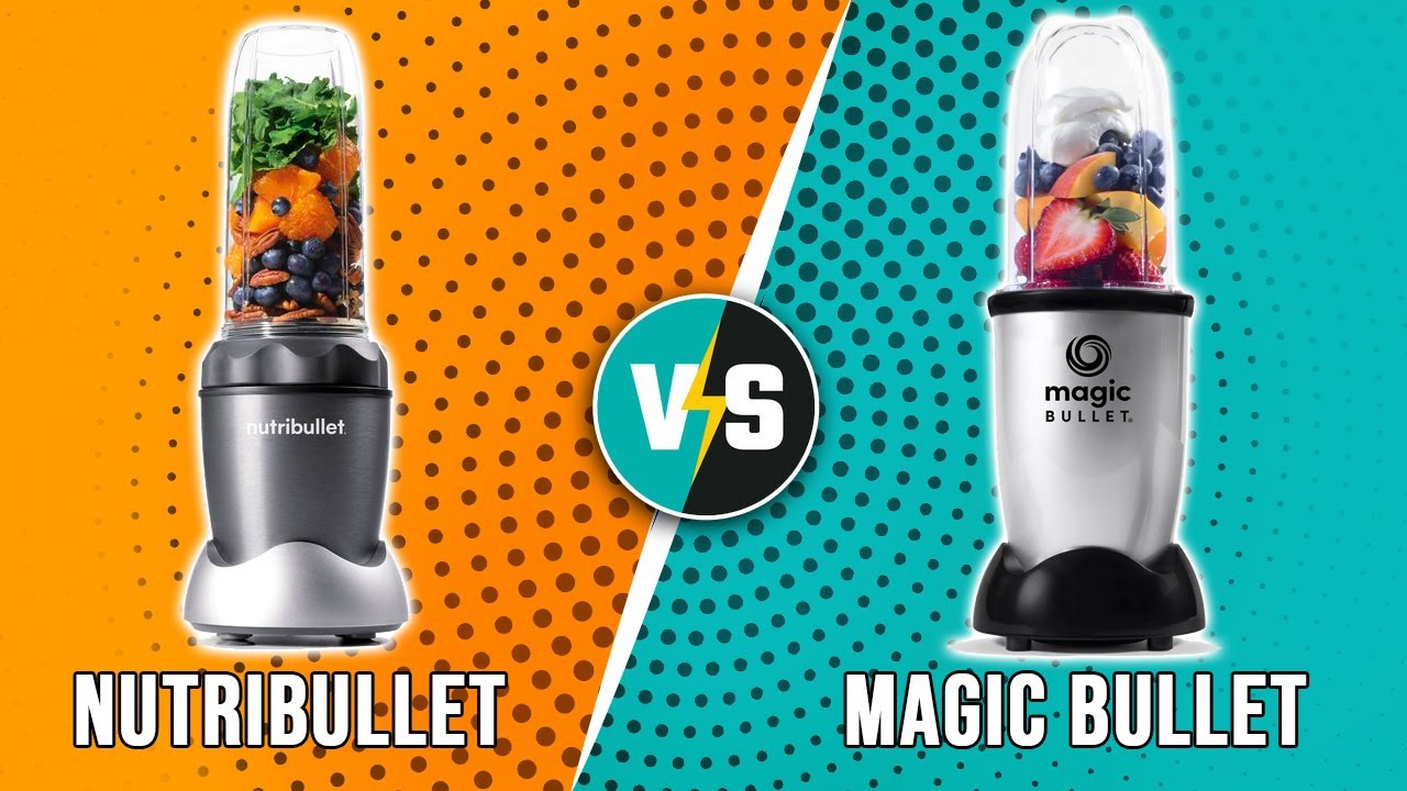 The Magic Bullet vs The Nutribullet 