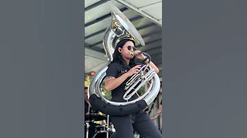 That Sousaphone Be Hitting Brassband Brassplayer Sousaphone Brassinstruments Music Band 