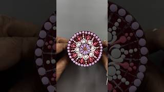Full Miniature Dot Art Table | Hand-Painted Mandala Table| Easy & Beautiful DIY  Art . Guide