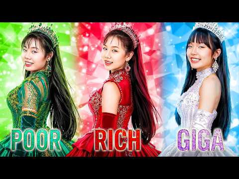 Poor Emerald Vs Rich Ruby Vs Giga Rich Diamond At Prom Contest!